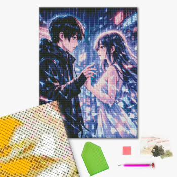 Алмазна мозаїка 40х50 - Магія двох