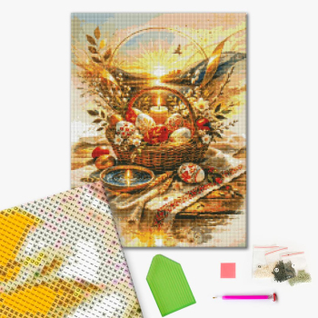 Алмазна мозаїка 40х50 - Світло Великодня