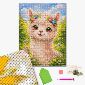 Алмазная мозаика 40x30 Власного виробництва - Весняна радість