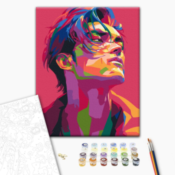 Картина по номерам Мультфільми, комікси, аніме - Погляд угору