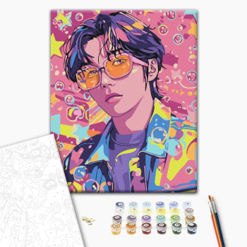 Картина по номерам Мультфільми, комікси, аніме - Цукерка з характером