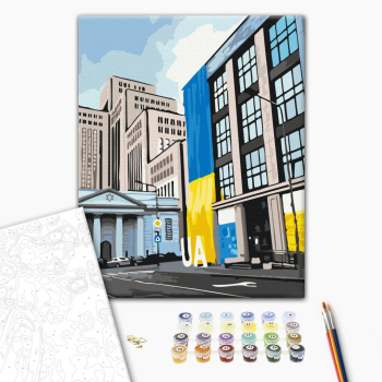Картина по номерам Картини під клієнтів B2B - Вільний Дніпро